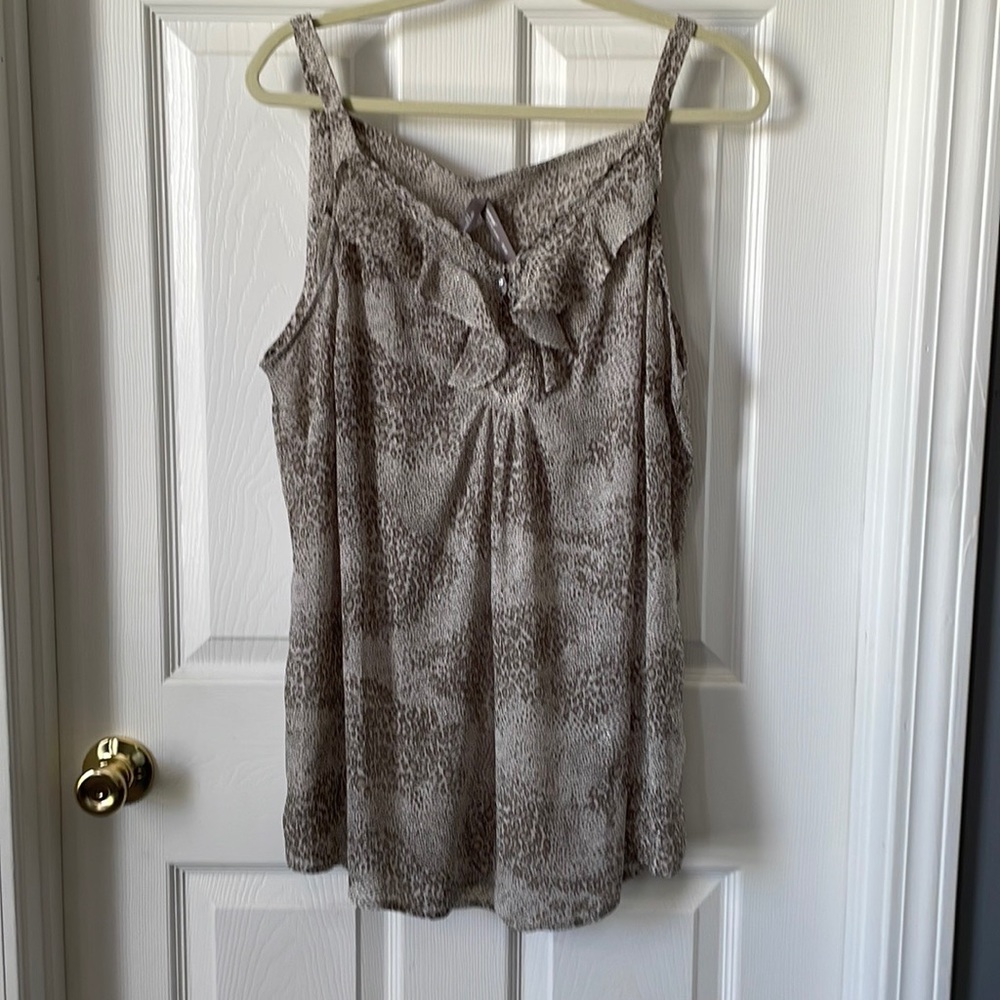 The Camilla leopard print top.